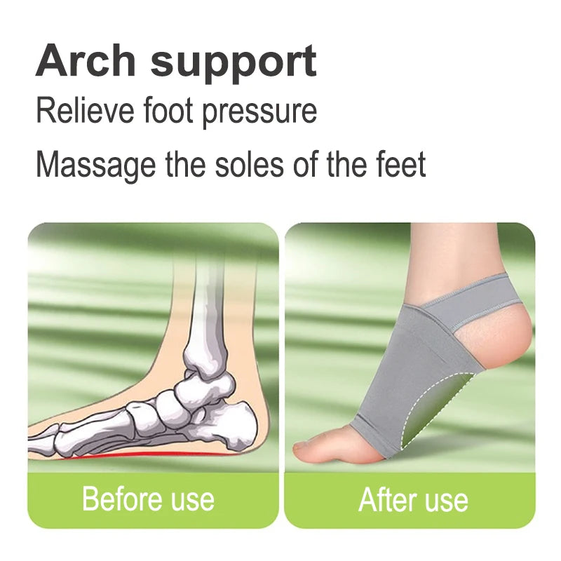 Arch Comfort Silicone Support Insoles
